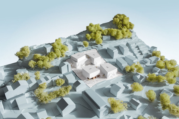 Siegerprojekt beim Architekturwettbewerb Hubertus-Areal gekürt