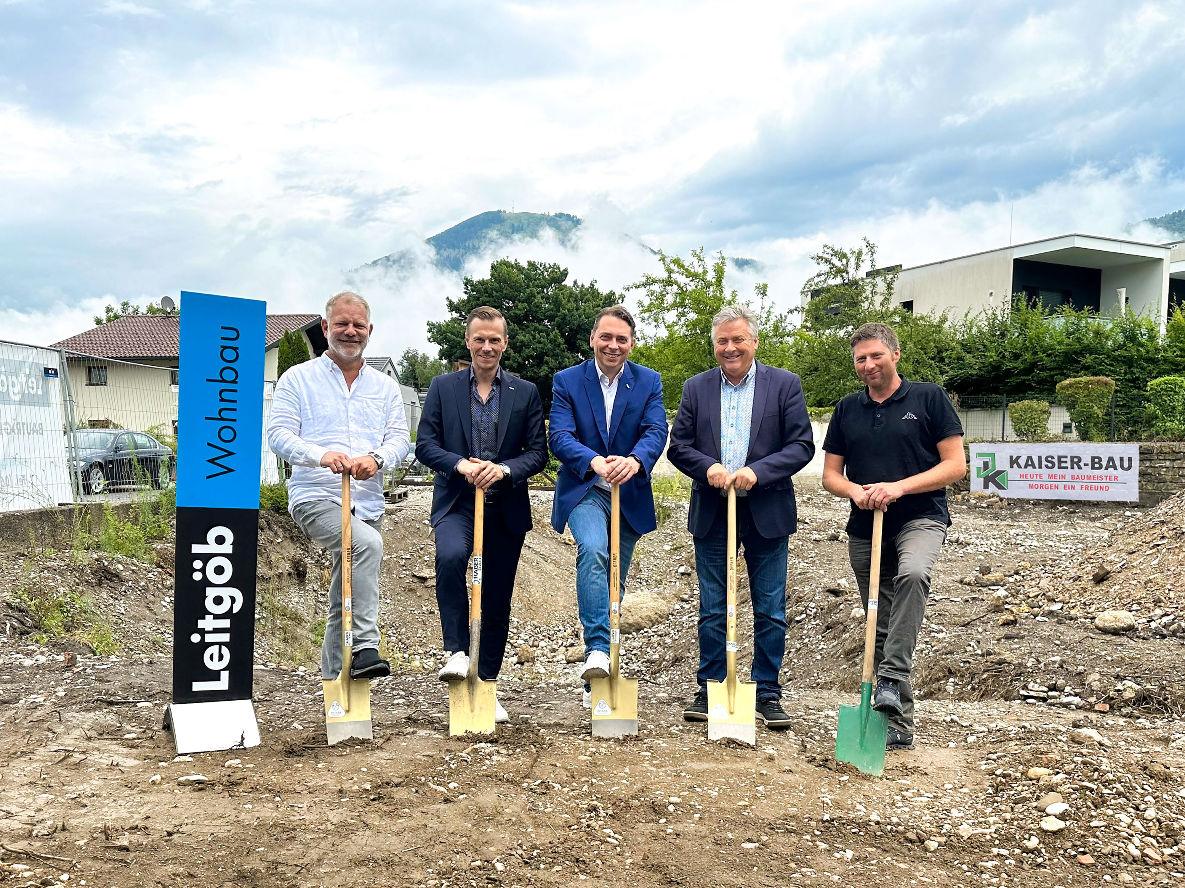 Baustart für Erfolgsprojekt in Aigen