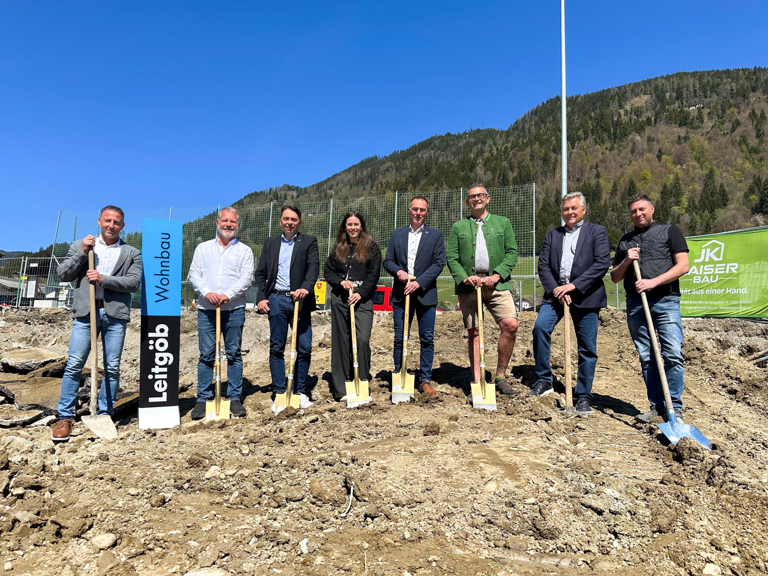 Baustart in St. Veit im Pongau